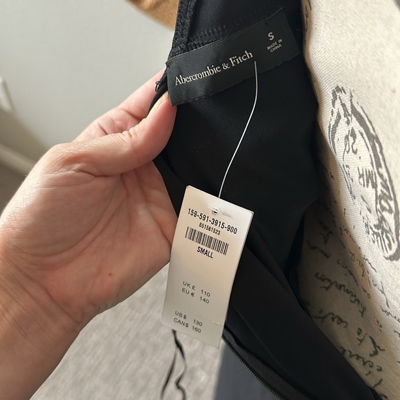 NWT Abercrombie asymmetrical dress - Picture 5 of 6